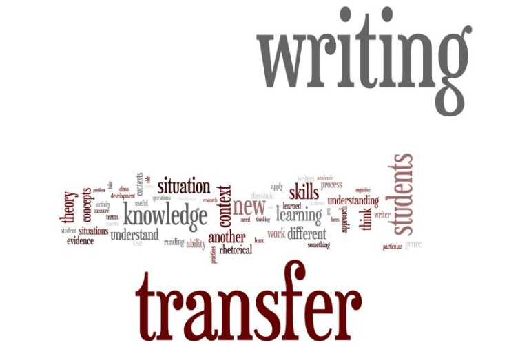 Key Terms in Writing Transfer Research