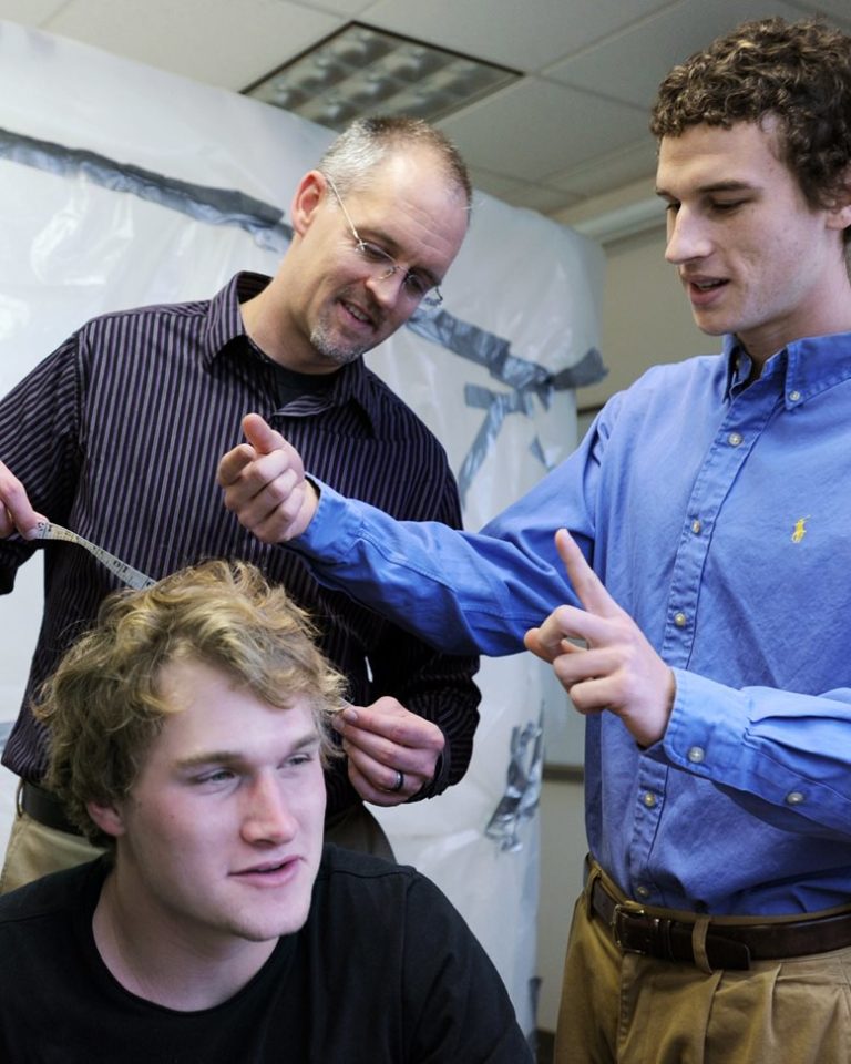 Eric Hall (Elon) and undergraduate researchers