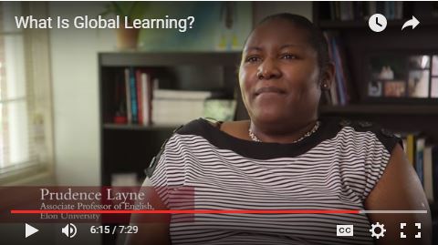 screenshot of What is Global Learning? YouTube video