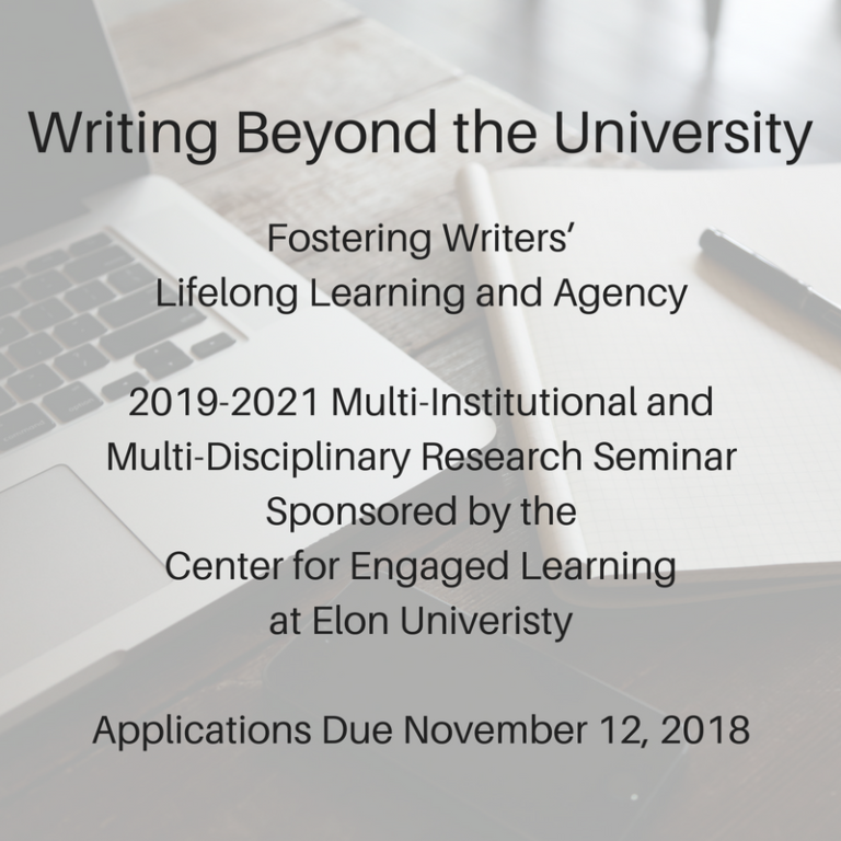 Writing Beyond the University call for applications