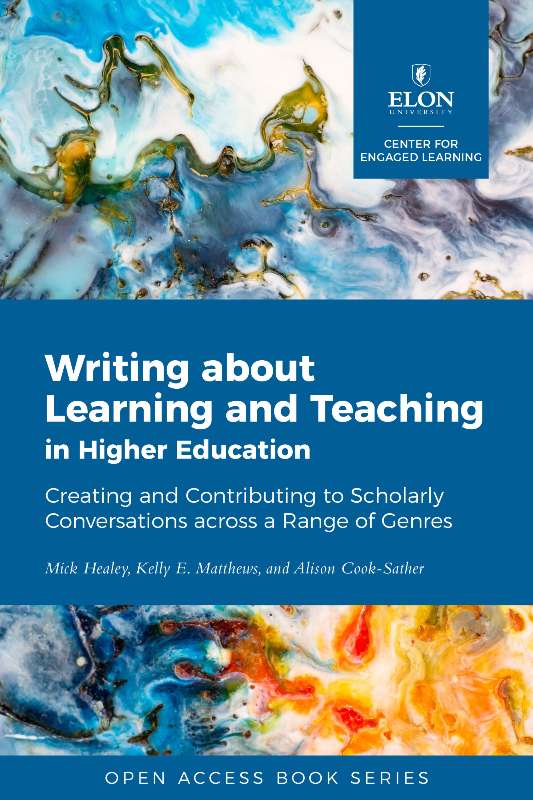 book cover for Writing about Learning and Teaching in Higher Education