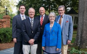 Group photo of all 5 authors