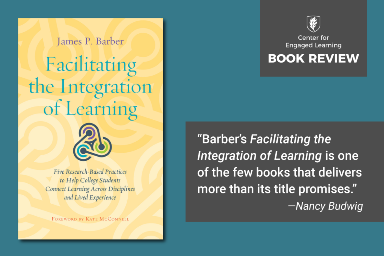 "Barber's Facilitating the Integration of Learning is on of the few books that delivers more than its title promises." - Nancy Budwig