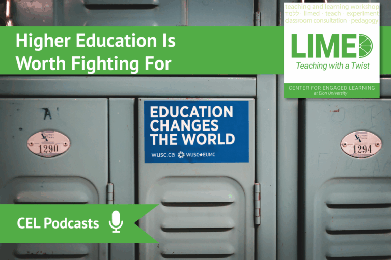 Higher Education is Worth Fighting For