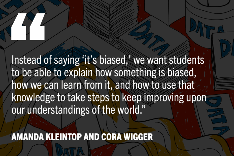 Data Literacy in Engaged Learning: Understanding Bias