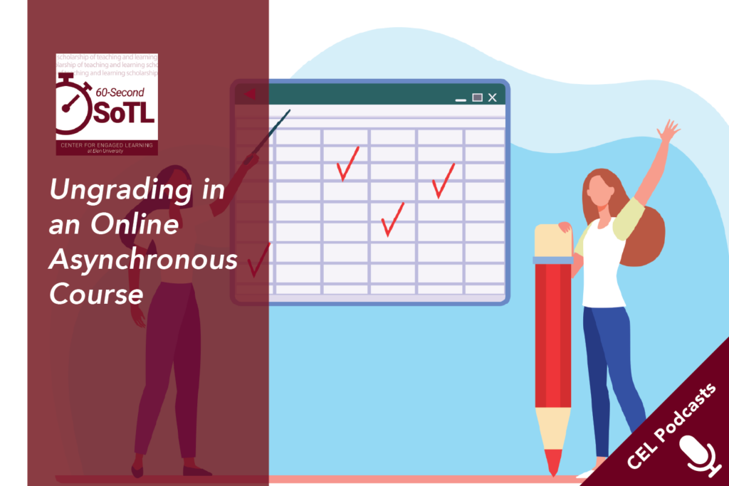 Ungrading in an Online Asynchronous Course
