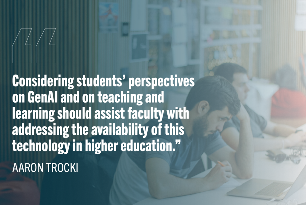 Students’ Perspectives on GenAI in Higher Education: Research Seminar Reflections, Part 1 